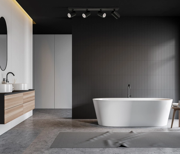 Sufitowa LAMPA plafon LACONI SPL-2813-4B-BL Italux regulowana OPRAWA metalowe reflektorki czarne