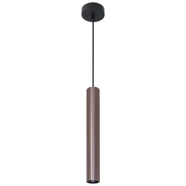 Podłużna lampa wisząca Lungomare 326133 nad wyspę tuba szara czarna