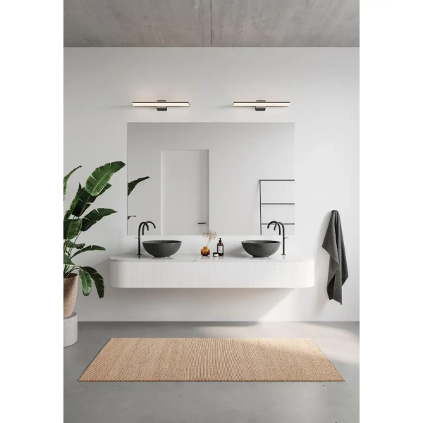 Łazienkowa lampa ścienna TINIA 2210141003 nad lustro IP44 czarny