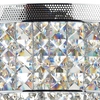 Lampa sufitowa glamour MATRIX MAT5450 crystals przezroczysty srebrny