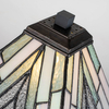 Szklana lampka nocna Alderley TF-ALDERLEY-TL-M Elstead art. deco multikolor