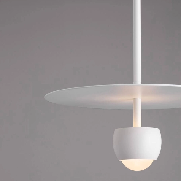 Zwisająca lampa nad stół BAILA LE44534 LED 8W 3000K okrągła biały