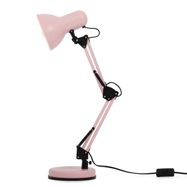 Lampka biurkowa Cosmo K-MT-COSMO RÓŻOWY Kaja pastelowa metalowa różowa