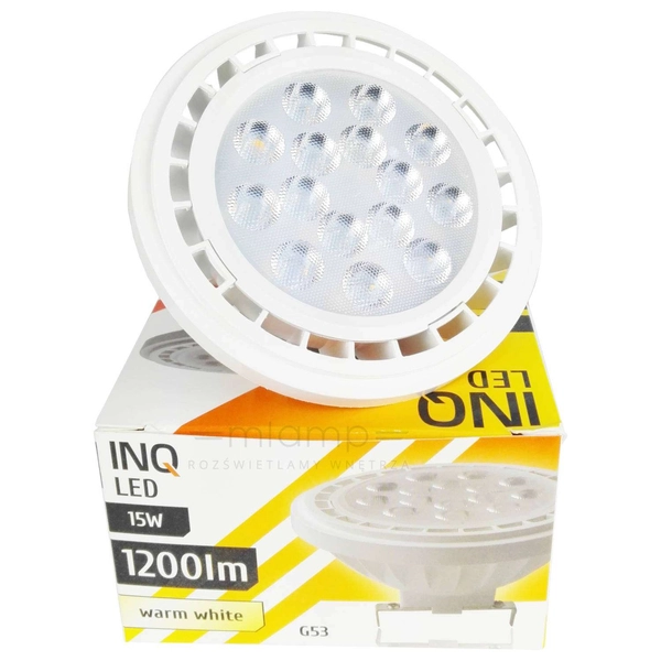 Żarówka LED AR040WW 830 INQ G53 AR111 15W 1200lm 12V biała ciepła