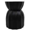 Stolik do nowoczesnych salonów ROLLING MM001501100314 czarny drewniany 35cm