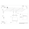 Podłużna plafoniera Sole SL.1212 LED 11W 4000K minimalistyczna czarna