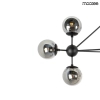 Lampa wisząca Astrifero MSE010100181 szklane kule czarne