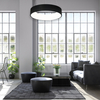 LAMPA wisząca OHIO ML6358 Milagro metalowa OPRAWA okrągła LED 24W 4000K zwis czarny