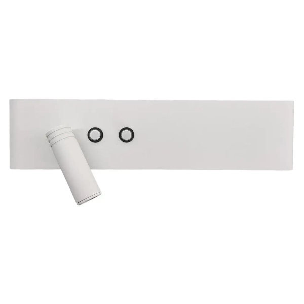 Ledowy kinkiet do czytania Resort ML1571 LED 10W+3W 4000K biały