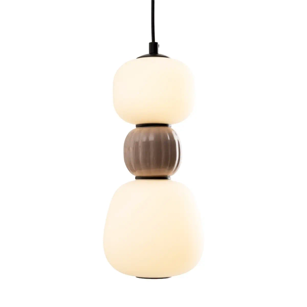 Lampa wisząca nad stół Modern P0628 LED 12W 3000K do salonu brązowy