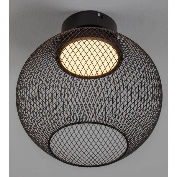 Nasufitowa lampa RITA LE44256 LED 12W 3000K druciana czarna