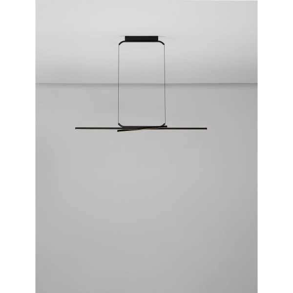 Wisząca lampa MALERTA LE45418 LED 41W 4000K ściemnialna czarna