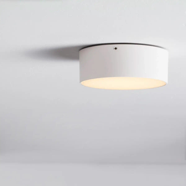 Ogrodowy plafon BORJA biały LE73648 1xLED 10W 3000K IP65 downlight
