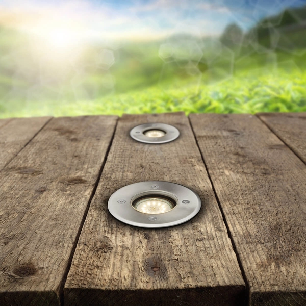 Najazdowa lampa gruntowa Style 311100 do ogrodu IP67 stal