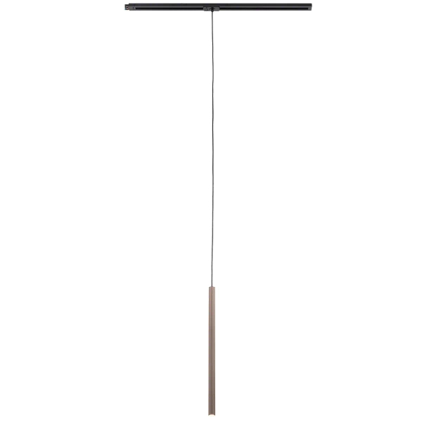Zwisająca szynowa lampa 1-fazowa Tracer 10816 zwis sopel brązowy