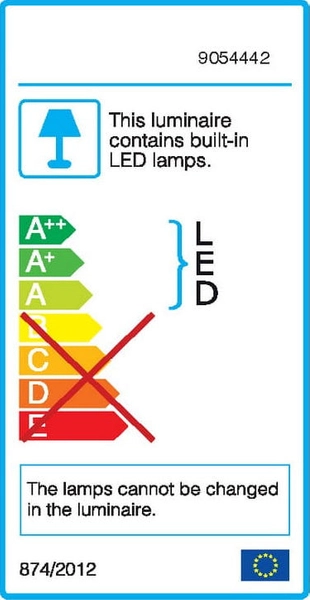 Wisząca LAMPA modernistyczna CALI LE41371 Luces Exclusivas metalowa OPRAWA kaskada ZWIS LED 39W 3000K falujący złoty