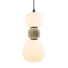 Ledowa lampa wisząca Modern P0627 LED 12W 3000K do jadalni jasny szary