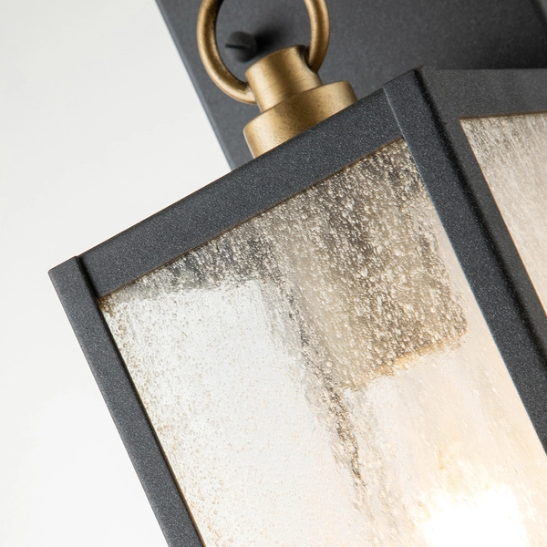 Klasyczna lampa elewacyjna QN-LAHDEN2-S-WZC IP44 czarna