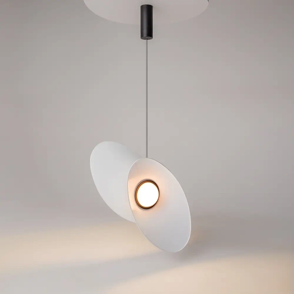 Ledowa lampa wisząca Evolution MOD396PL-L10W3K LED 9W 3000K biała