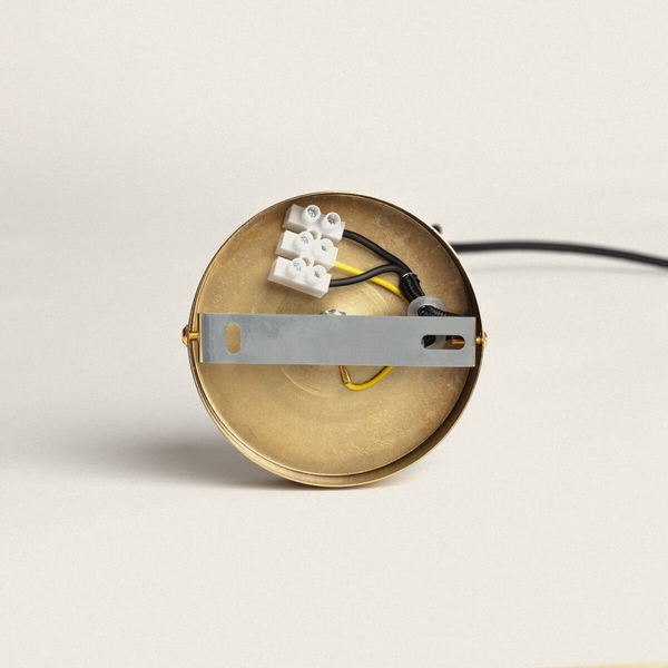 Wisząca lampa Artel ABR-SLWA-E27 Abruzzo do jadalni złoty bursztynowy