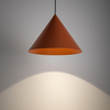 Lampa do salonu trójkątna ZENITH 11486 zwis terakota