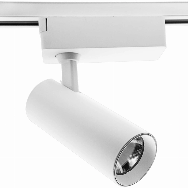 System szynowy ROCCA LP-1019/1W WH SET Light Prestige metalowa OPRAWA zestaw LED 30W 4000K listwa z reflektorkami biała
