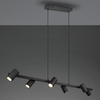 Lampa wisząca na listwie VANTOS DL632302400 Trio metalowa czarny