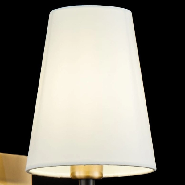 LAMPA ścienna ZARAGOZA H001WL-01BS Maytoni klasyczna OPRAWA abażurowa mosiądz