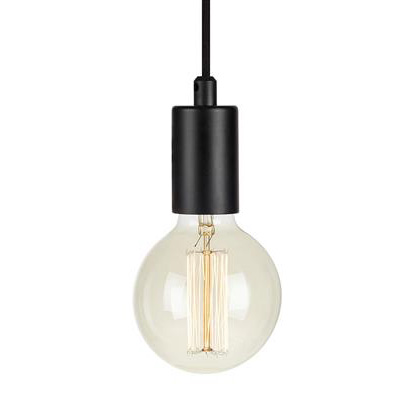 Czarna lampa wisząca Sky 107366 loftowy zwis nad wyspę do kuchni