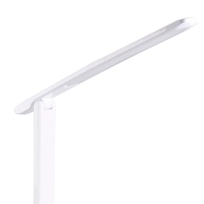 Regulowana LAMPKA biurkowa TOLEDO LED 316660 Polux stołowa LAMPA stojąca LED 9W 3000K - 6500K gabinetowa biała