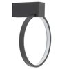 Ścienna lampa ring Circolo 10808 Nowodvorski LED 9W 3000K pierścień czarna