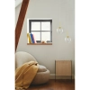Szklana lampa wisząca Chisell 2312053035 kulista nad stół mosiądz