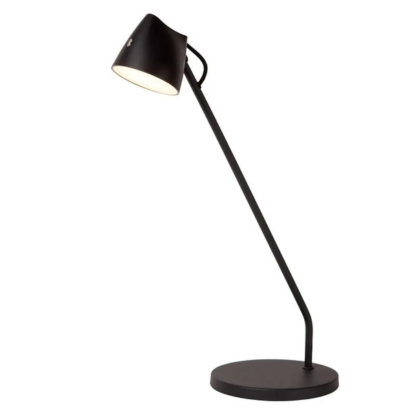 Biurkowa lampka MILNE 44516/06/30 Lucide LED 6W 2700K czarny