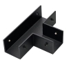 Łącznik-T do systemów 2-fazowych TRACK AZ6942 IP65 czarny