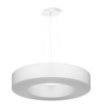 LAMPA wisząca SL.0749 abażurowa OPRAWA zwis okrągły biały
