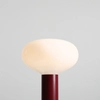 Nocna lampa na komodę Flo Table Ruby M 7000B27_M czerwona