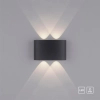 Elewacyjna lampa ogrodowa Carlo LED 3,2W 3000K outdoor grafitowa
