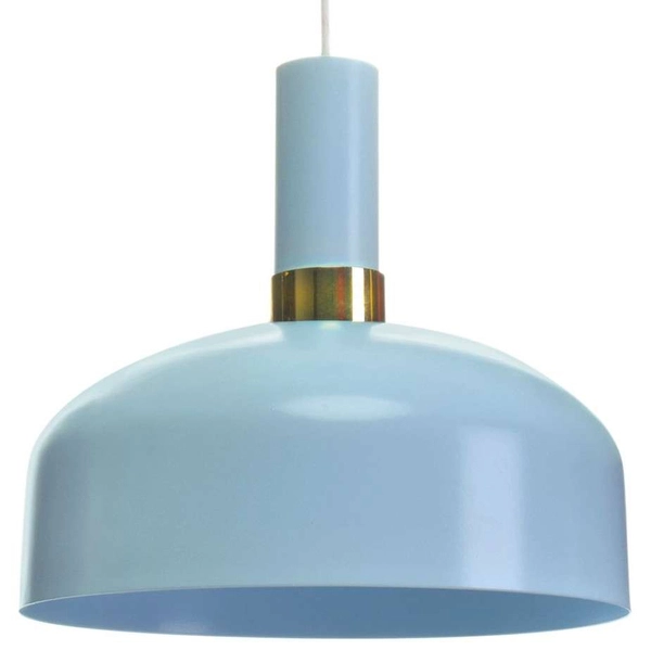 LAMPA wisząca MALMO MLP6201 Milagro loftowa OPRAWA metalowy zwis niebieski