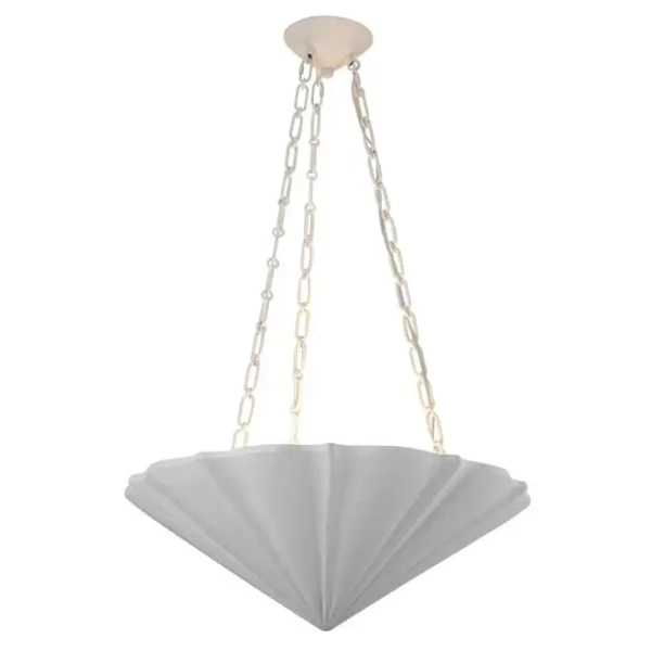 Wisząca lampa nad wyspę Martine QN-MARTINE-P-WHT na łańcuchu biały