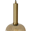 LAMPA wisząca MALOTO  45386/20/62 Lucide szklana OPRAWA loftowy zwis bursztynowy mosiądz