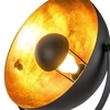 Podłogowa stojąca lampa Bowy 40150145X loftowa czarna złota