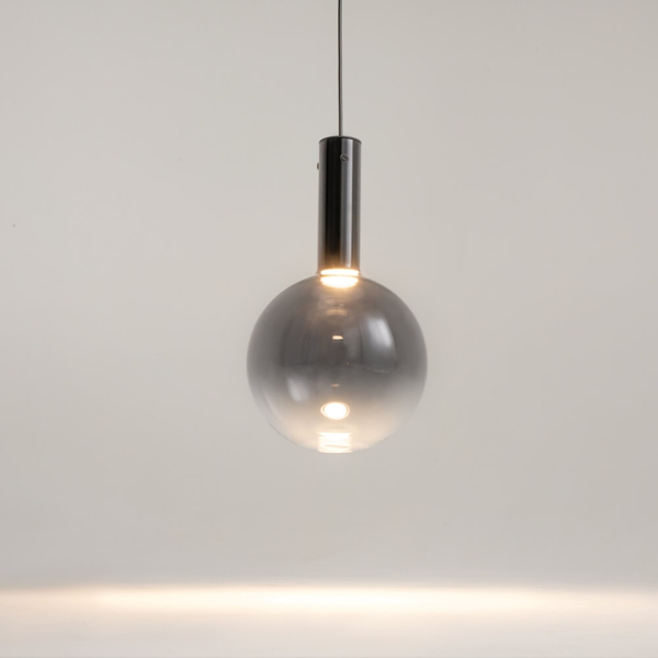 Lampa zawieszana Nebula MOD182PL-L6B3K LED 6W 3000K czarna przydymiona