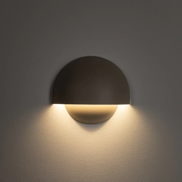 Kopułowa lampa ścienna CABO 11805 LED 10W 3000K IP54 beżowa