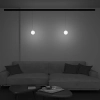 Lampa magnetyczna do szyn Luna TR039-4-5WTW-DD2-B LED 6W 2700K czarny