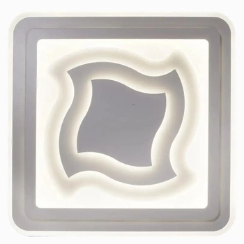 LAMPA sufitowa VEN P-666/8 kwadratowa OPRAWA dekoracyjna LED 74W plafon biały