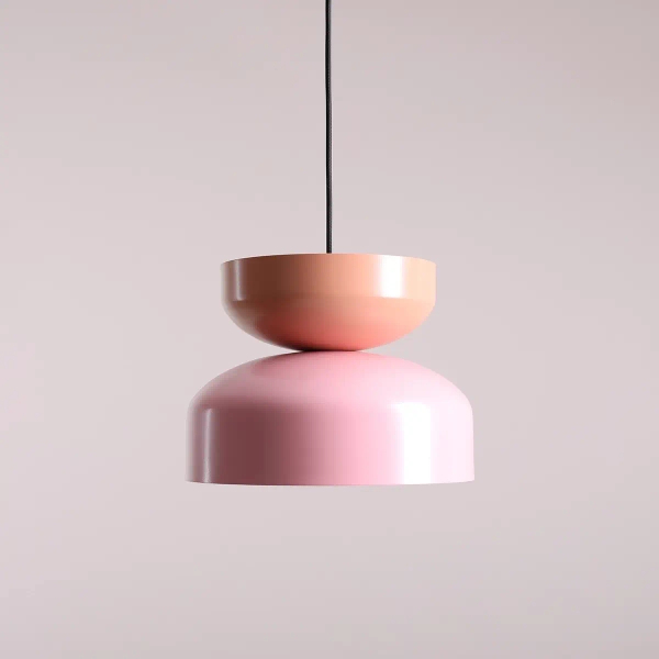 Salonowa lampa wisząca TULA 1132G18_11_C nad wyspę kolorowa