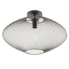 Druciana Lampa sufitowa Orion A8193-MBK na korytarz metal czarny mat