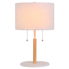 Lampka stołowa Fogo LP-0304/2T WH Light Prestige do sypialni tuba biała