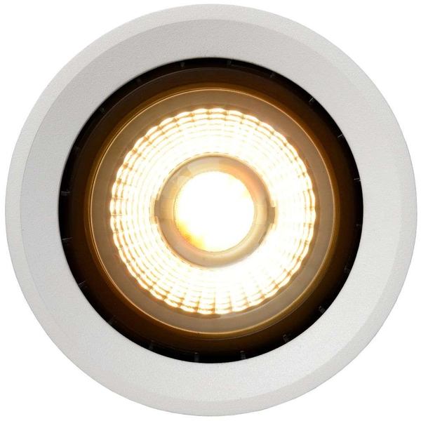 Spot LAMPA sufitowa FEDLER 09921/12/31 Lucide metalowa OPRAWA downlight tuba biała