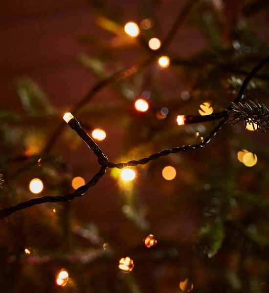 Choinkowe światełka girlanda 3m 200 LED 20W flash multikolor